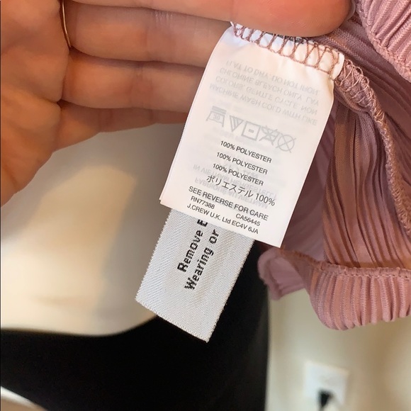 NWOT Madewell Ribbed Dusty Pink Top - Picture 4 of 4